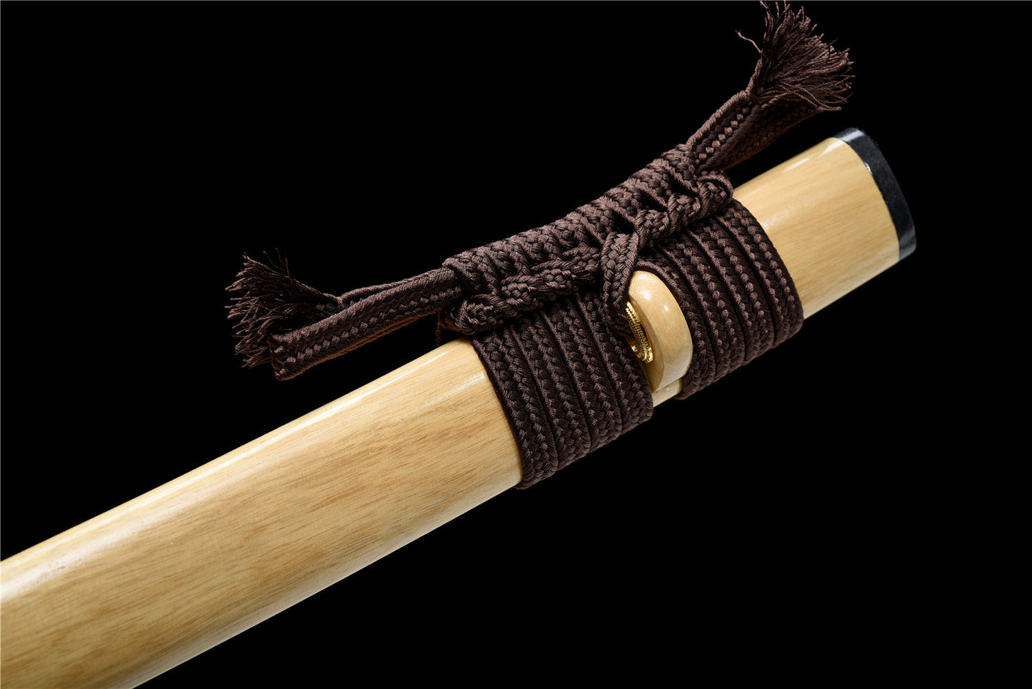 Hand Forged Katana Black Branches Hamons Original Color Scabbard