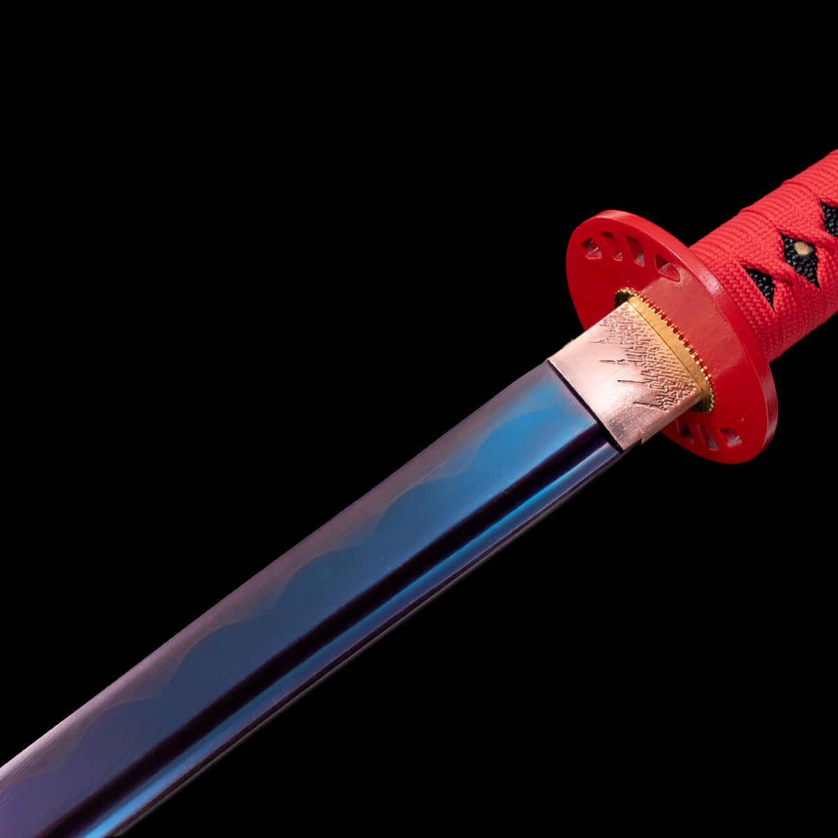 4-Piece Katana Set: Sandai Kitetsu, Yubashiri, Shusui, Wado Ichimonji