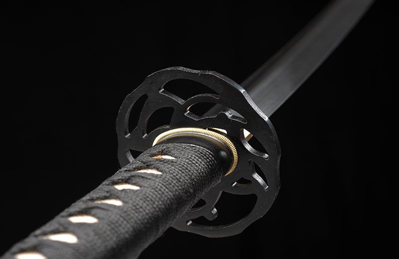 Hand Forged Katana High Carbon Steel Katana Iron Tsuba Practice