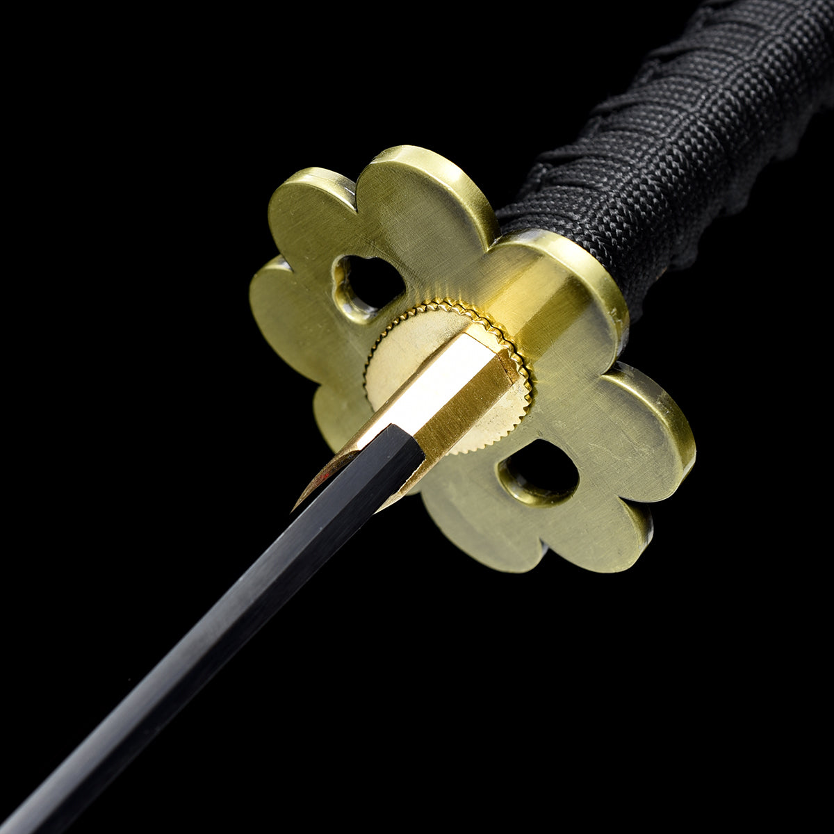 Hand-Forged Roronoa Zoro Shusui Katana with Full-Tang Real Steel Blade