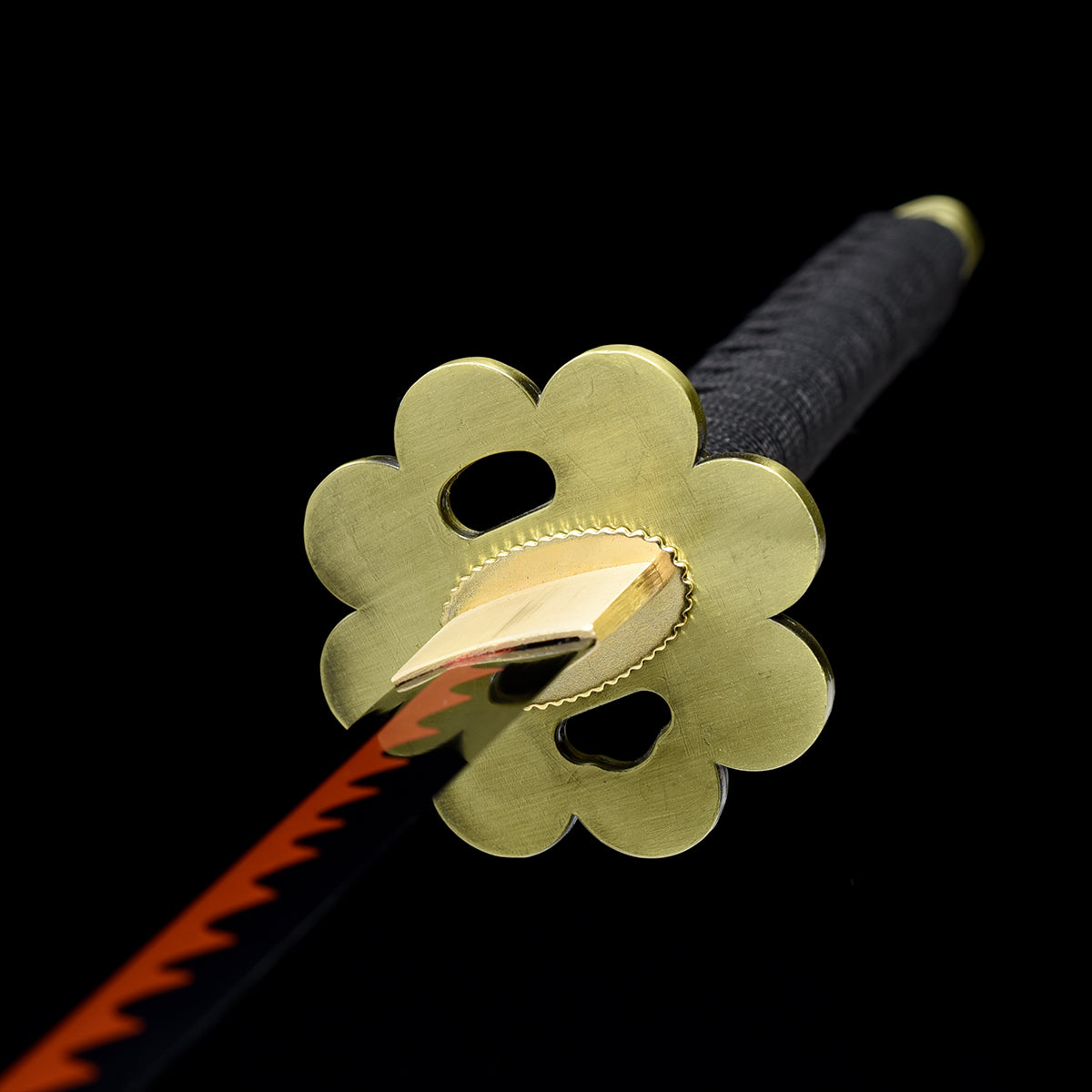 Hand-Forged Roronoa Zoro Shusui Katana with Full-Tang Real Steel Blade