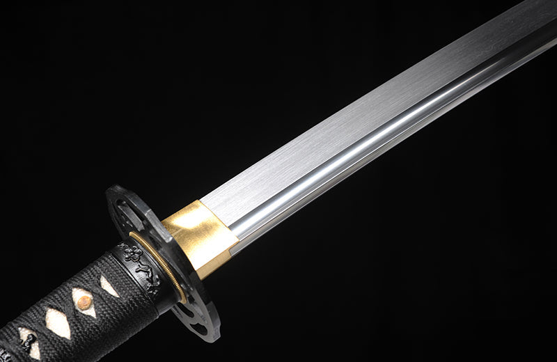 Hand Forged Katana High Carbon Steel Katana Iron Tsuba Practice
