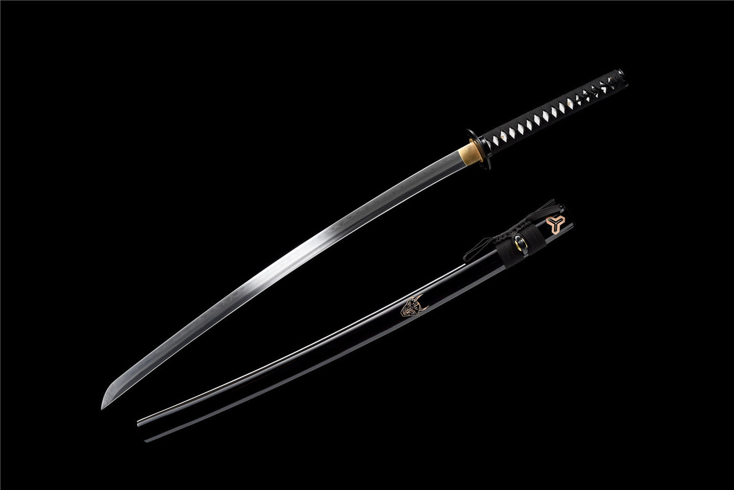 Hand Forged Katana,Kill Bill Real Hamon Clay-Tempered Classic
