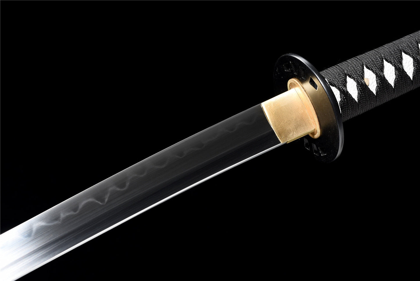 Hand Forged Katana,Kill Bill Real Hamon Clay-Tempered Classic