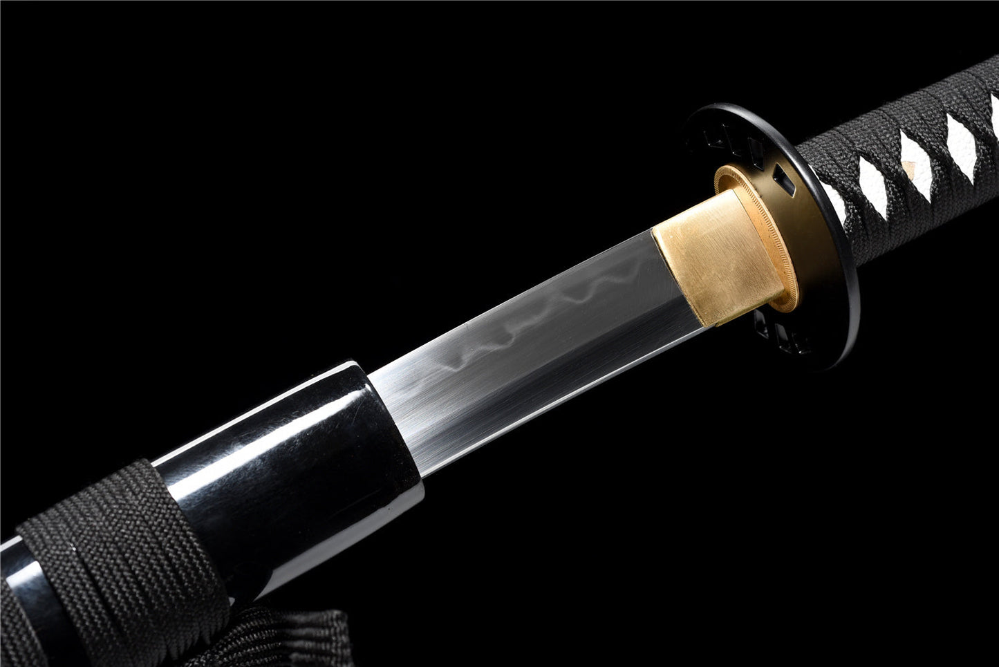 Hand Forged Katana,Kill Bill Real Hamon Clay-Tempered Classic